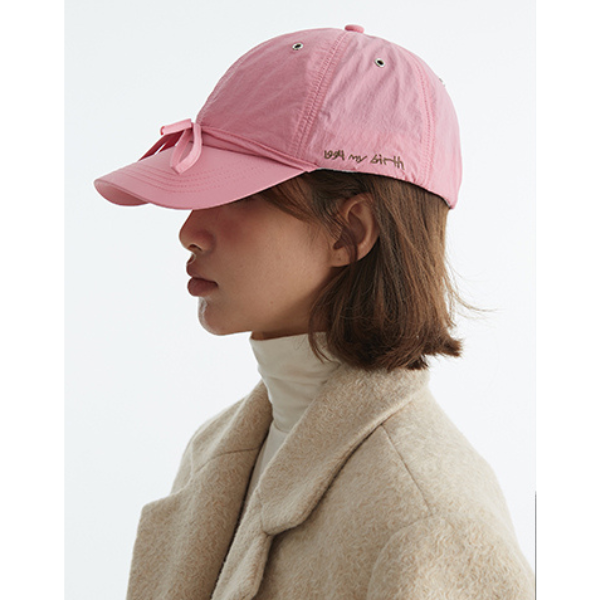 【2color】フロントリボンベースボールキャップ Z00133