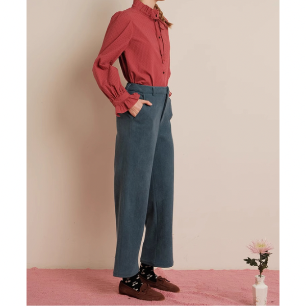 【3color】コーデュロイストレートパンツ  Z00081