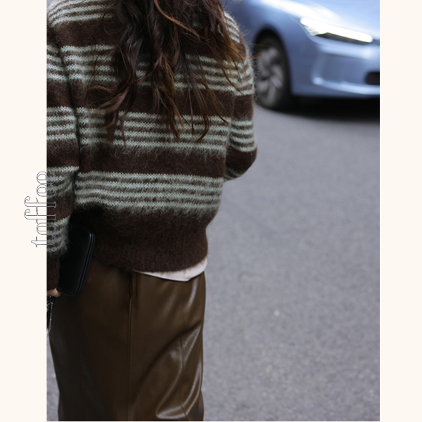 ハイウエストストレートスリットスカート 《Z00642》