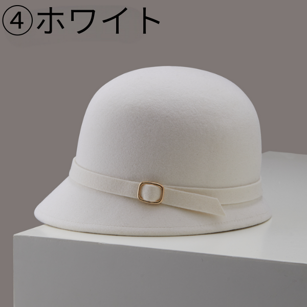 【6color】静けさを纏うベルトハット《Z01156》