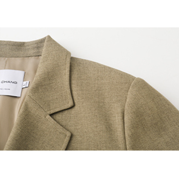 レイヤード風ロングスーツジャケット Z00028