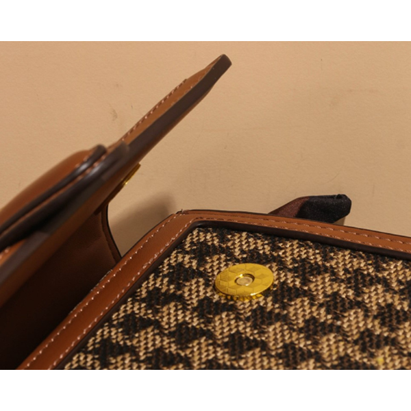 千鳥格子チェーンショルダーバッグ AU-169