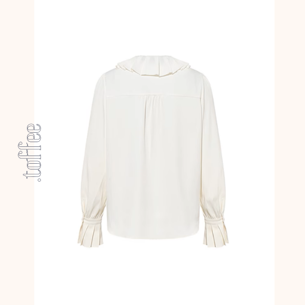 黒リボンと夢の風景ブラウス《Z01131》