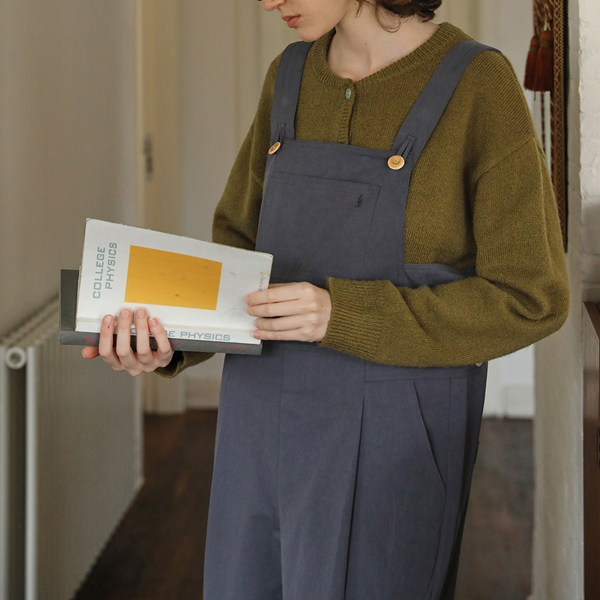 【2color】ローウエストルーズオールオーバー Z00439