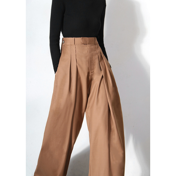 ダブルタックワイドパンツ X-062