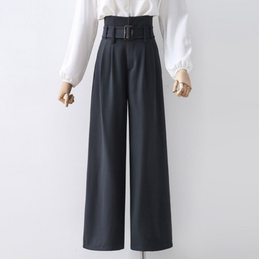 【2color】ドレープワイドパンツ AU-377