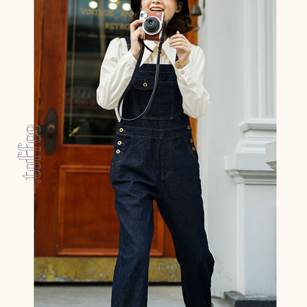 クラシカルデニムオーバーオール 《Z00771》