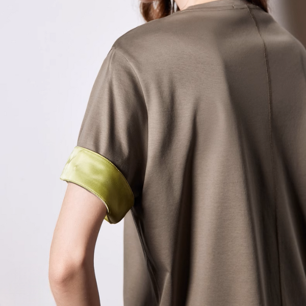 【3color】ボックスシルエットクルーネックTシャツ《Z00925》