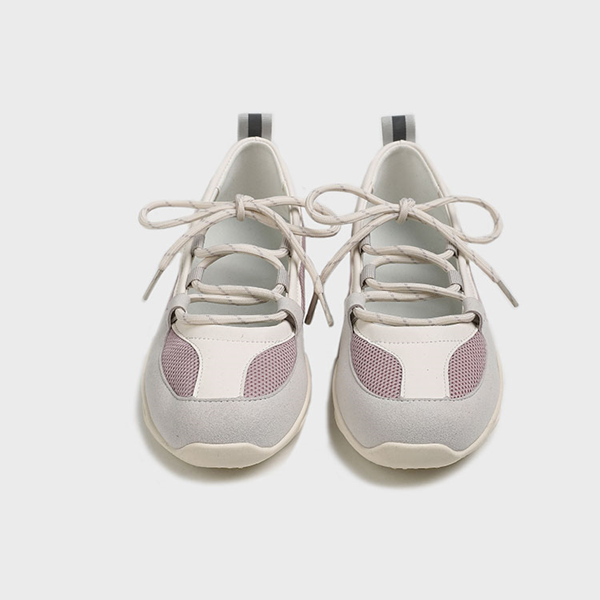 【3color】メッシュフラットソールシューズ