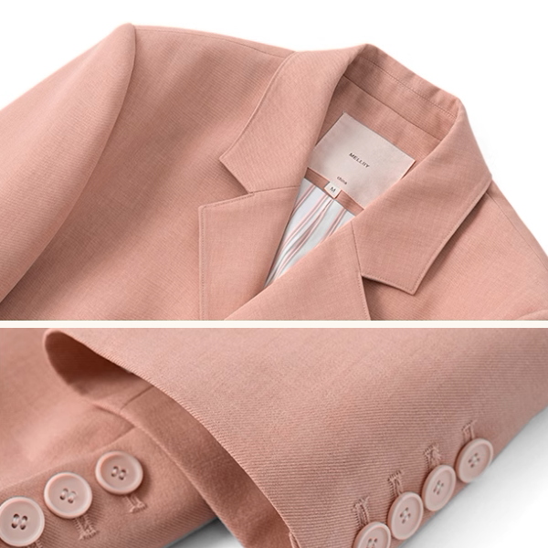 【2color】シングルブレストテーラードジャケット《Z00851》