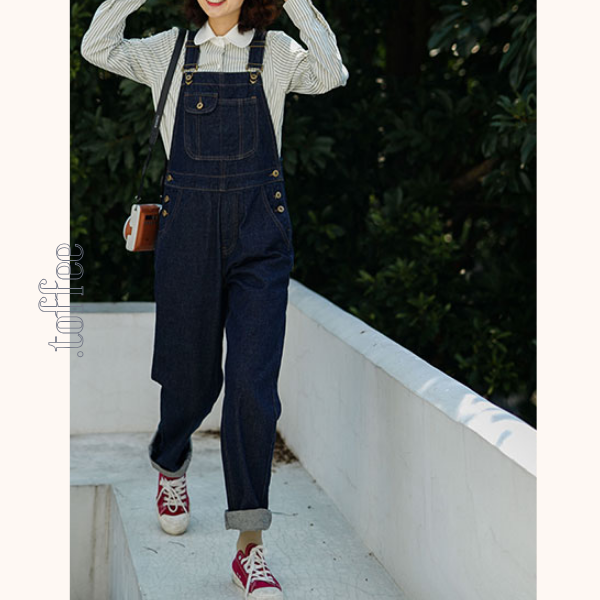 クラシカルデニムオーバーオール 《Z00771》