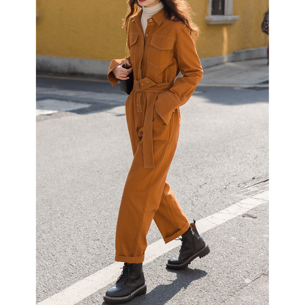 カジュアルオールインワン w-040