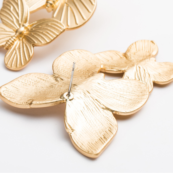 ビッグバタフライピアス AU-107