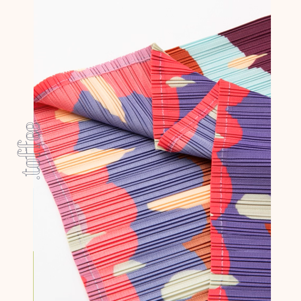 【8pattern】マルチカラーロングプリーツスカート《Z01068》