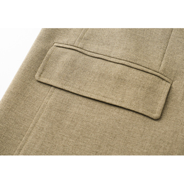 レイヤード風ロングスーツジャケット Z00028