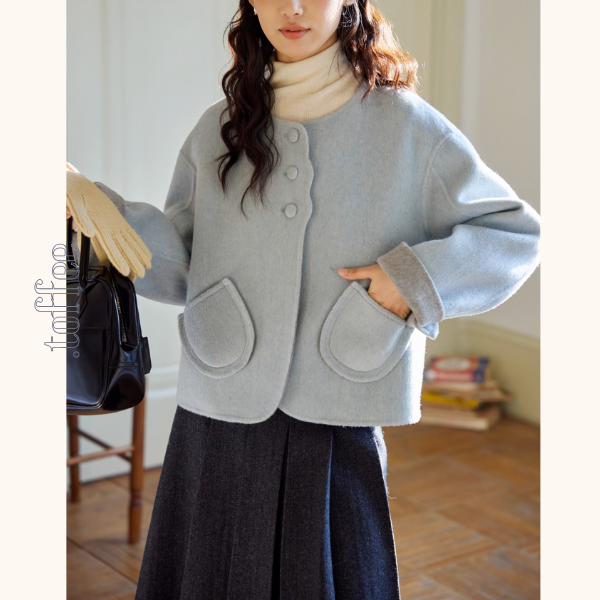 月影のまどろみショートコート《Z01141》