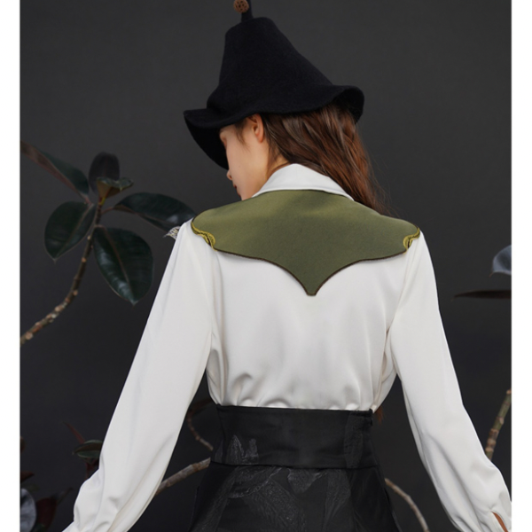 バードエンブロイダリーショール w-061