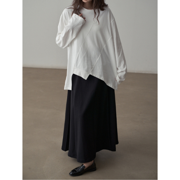 Aラインオーバーサイズシャツ Z00152