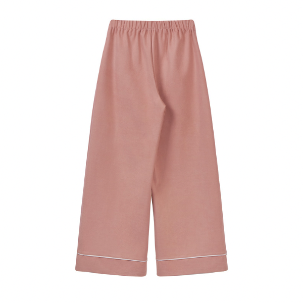 【2color】フレンチハイウエストワイドレッグパンツ Z00044