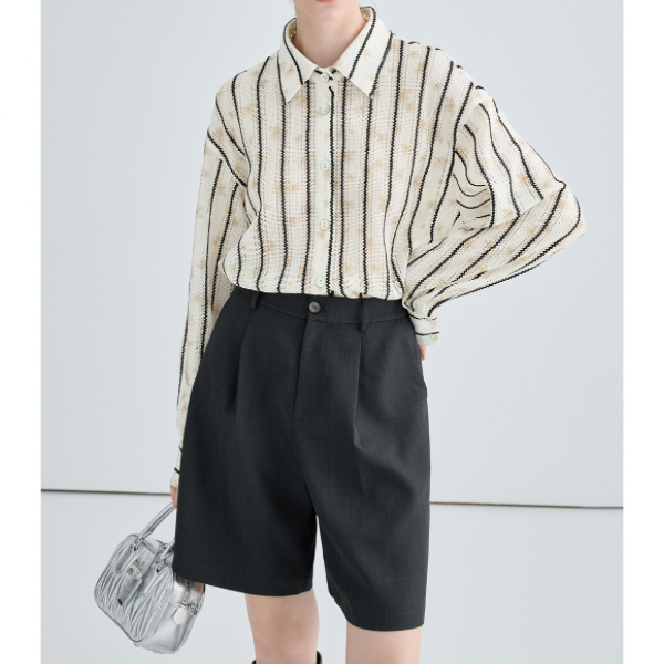 ブラックハーフパンツ X-289