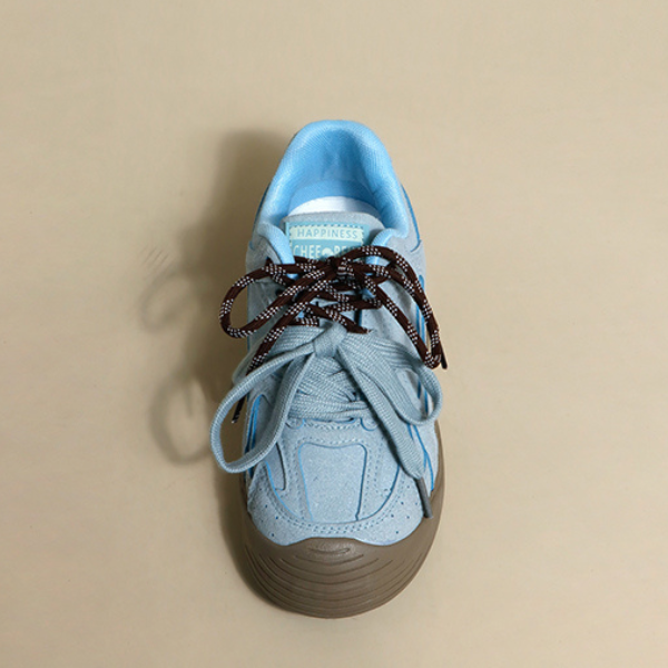 【4color】カラフルレースアップスニーカー Z00209