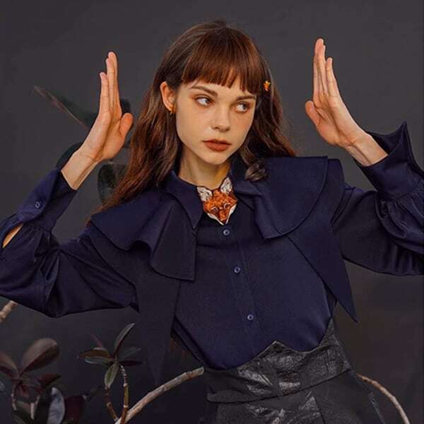 【3color】ディテールデザインブラウス C0084