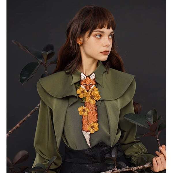 フラワーフォックスタイ C0073