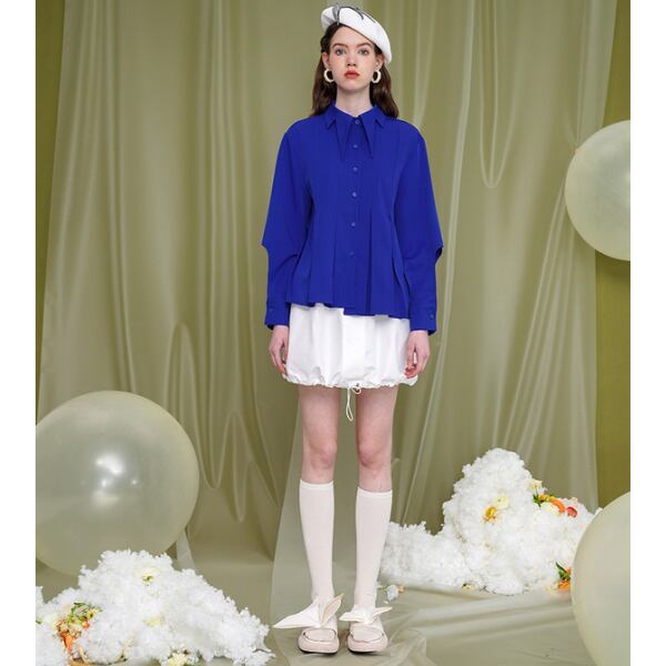 【4color】スワローカラーブラウス C0039