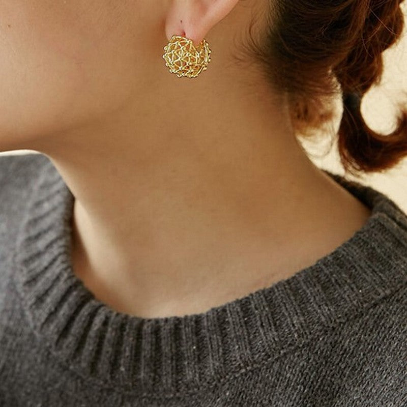 幾何学オブジェのピアス  ac0010