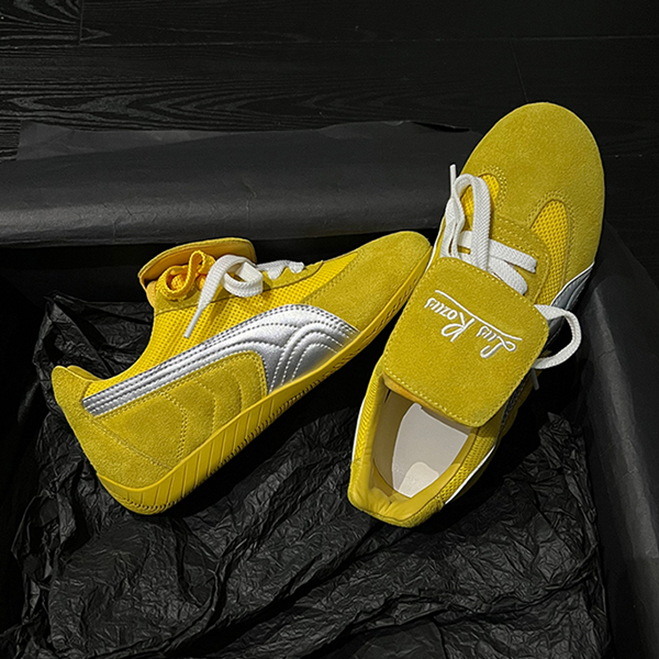 【3color】【2pattern】レースアッププラットフォームシューズ Z00482