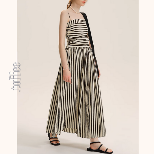 【2pattsrn】ウエストマークAラインマキシワンピース《Z00960》