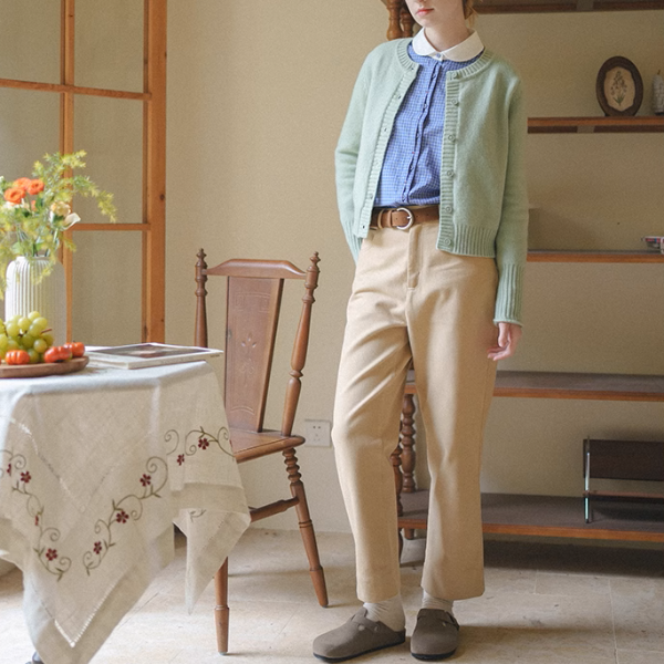 ドールカラータータンチェックシャツ《Z00907》