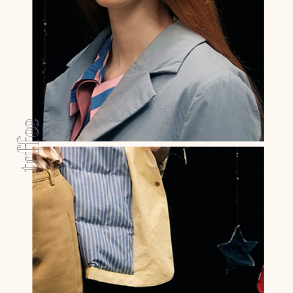 ストライプライニングテーラードジャケット 《Z00756》