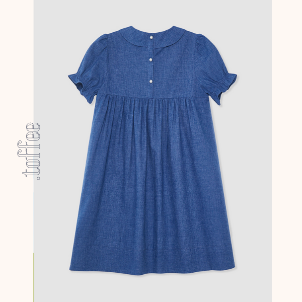 【2color】ドールカラーとプリーツの優美ワンピース《Z01049》