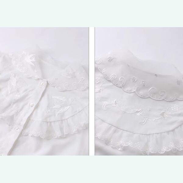 フレンチロマンチック:純白の鳥が謳う幸福の奏 《C0206》