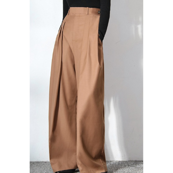 ダブルタックワイドパンツ X-062