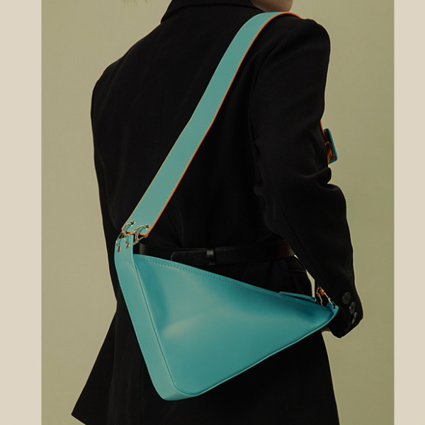 【5color】トライアングルショルダーバッグ X-282