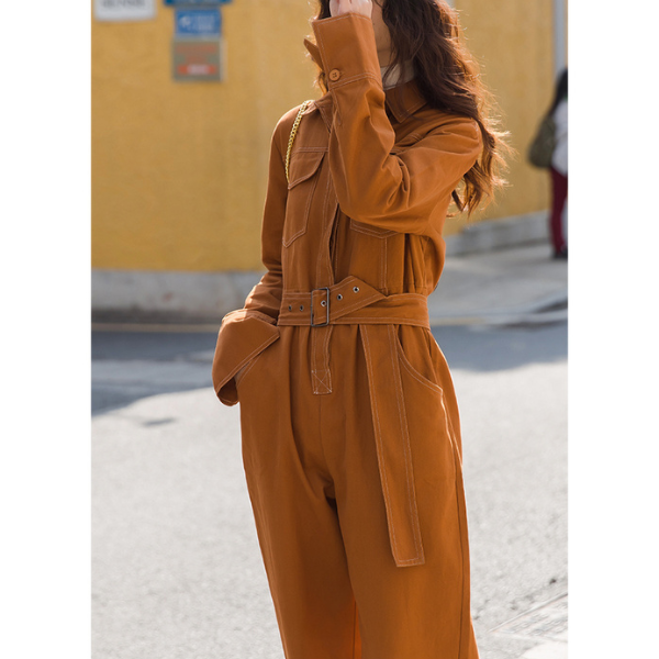 カジュアルオールインワン w-040