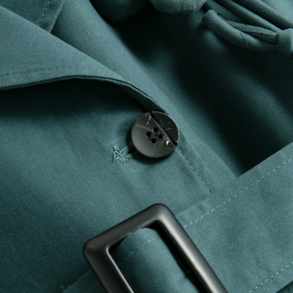 フラワーチャーム付きウインドブレーカージャケット X-541