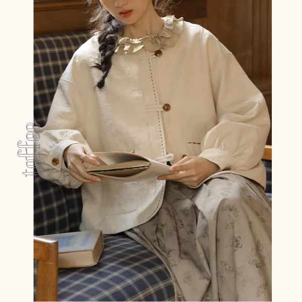 ステッチが奏でる温もりジャケット《Z01140》