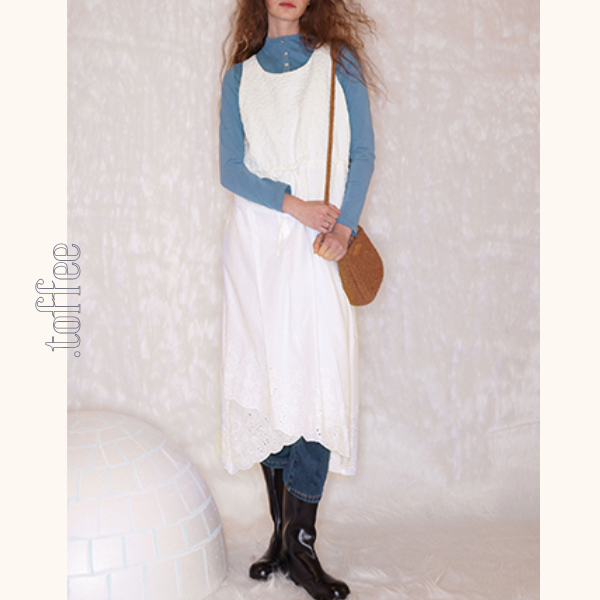 【2color】ハイウエストストレートデニムパンツ 《Z00712》