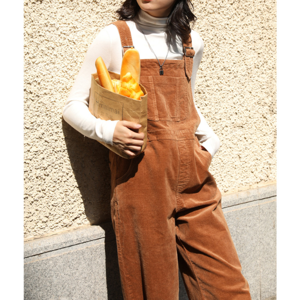 コーデュロイオーバーオール w-036