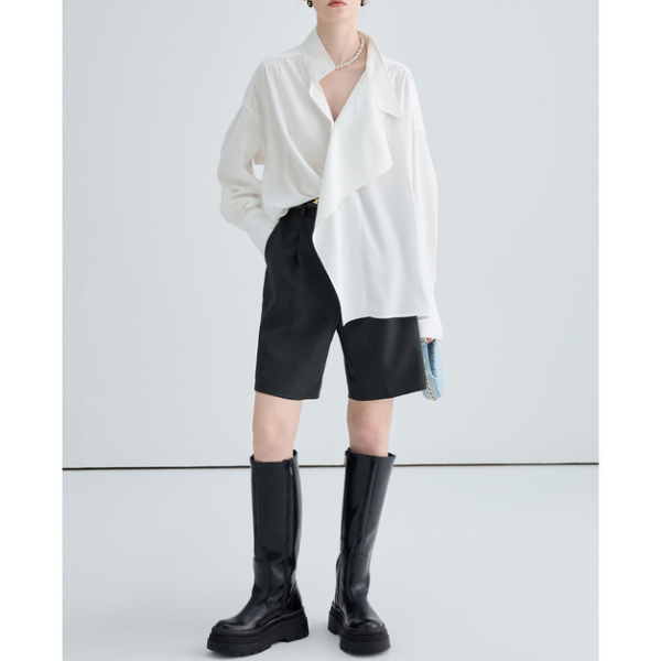 ブラックハーフパンツ X-289