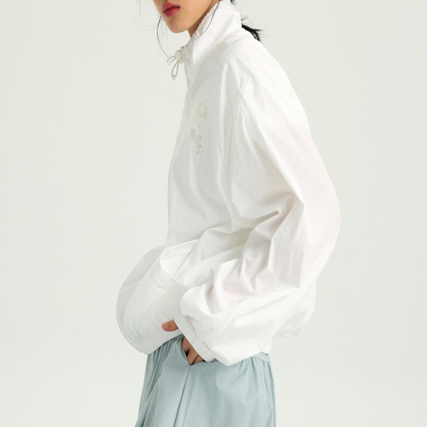 リボンモチーフの中空ジャケット Z00354