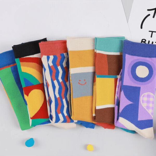 ポップアートソックス6Pセット X-332