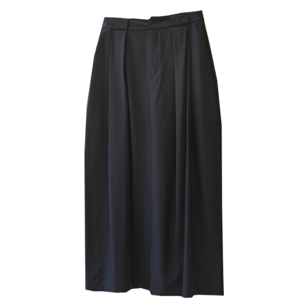 ハイウエストドレープロングスカート Z00196