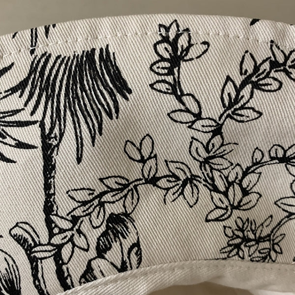 ボタニカル&バードプリントバゲットハット  su0051