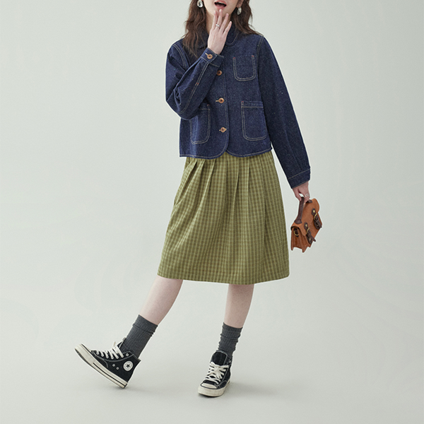 パッチポケットデニムジャケット 《Z00770》