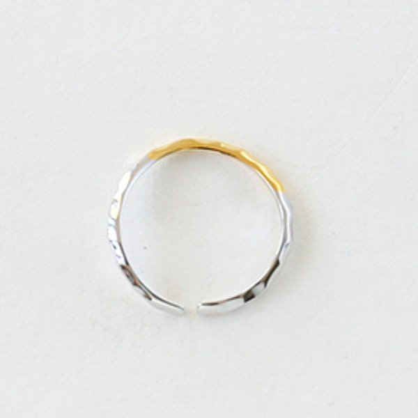 シンプルウェーブリング X-166