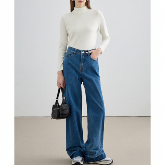 ワイドストレートデニム X-413